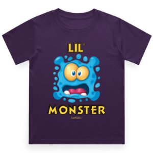 Kids T-Shirt - Lil Monster - Purple