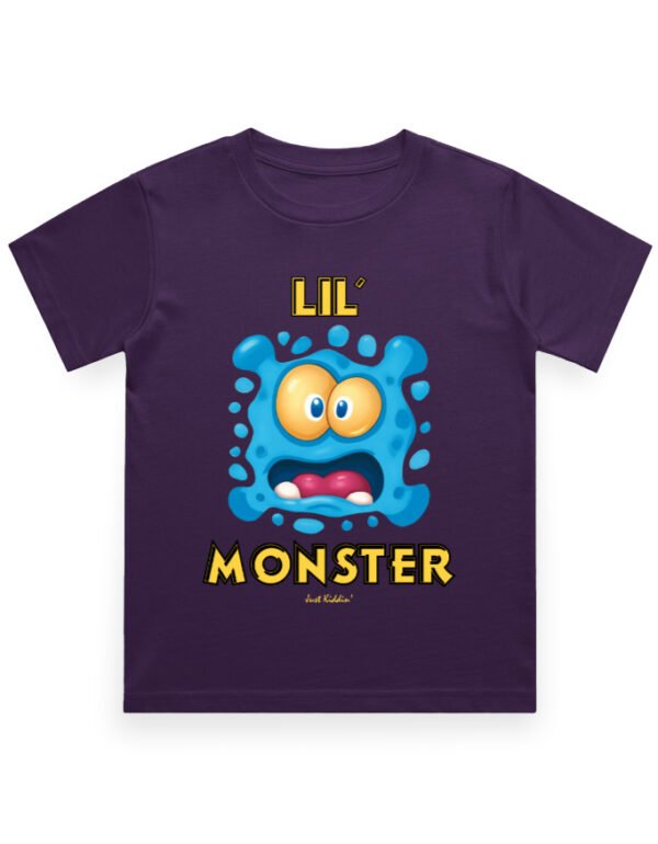 Kids T-Shirt - Lil Monster - Purple