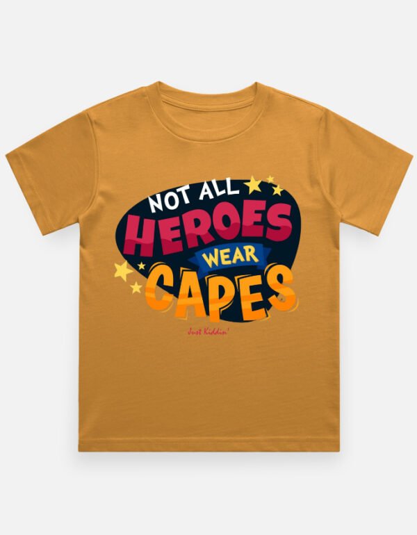 Kids T-Shirt - Hero - Golden Yellow