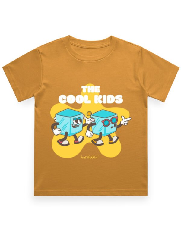 Kids T-Shirt - Cool Kids - Golden Yellow