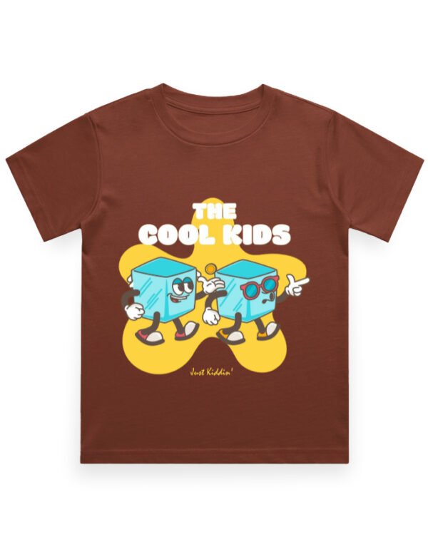 Kids T-Shirt - Cool Kids - Brick Red