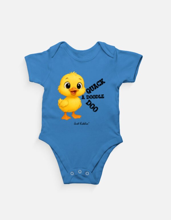 Baby Romper - Quack - Orchid Blue