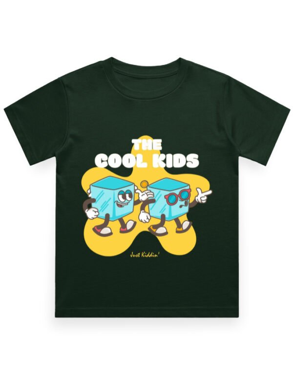 Kids T-Shirt - Cool Kids - Bottle Green