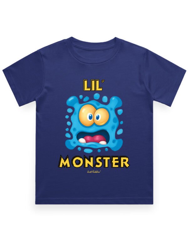 Kids T-Shirt - Lil Monster - Royal Blue