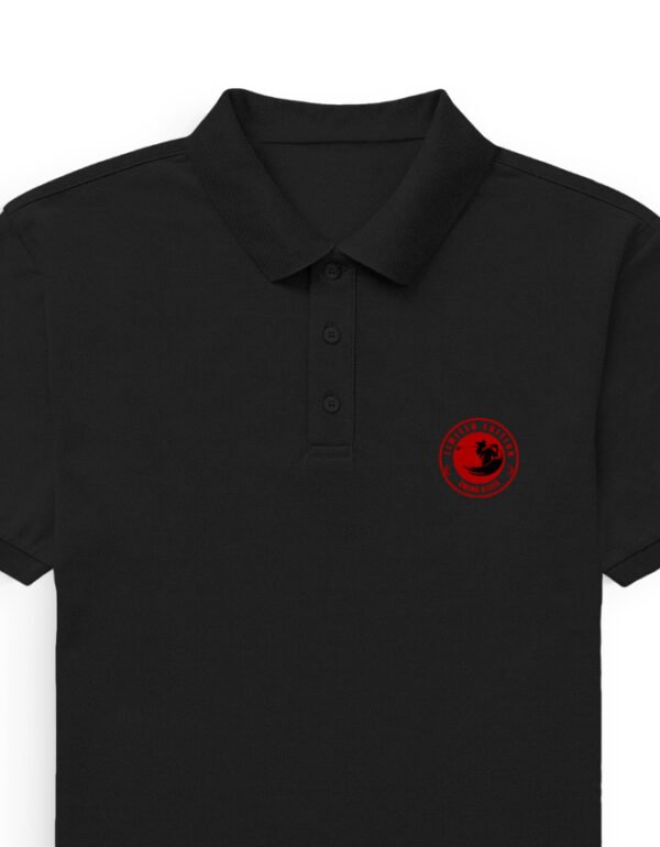 Polo T-shirt - Limited Edition Golf - Black