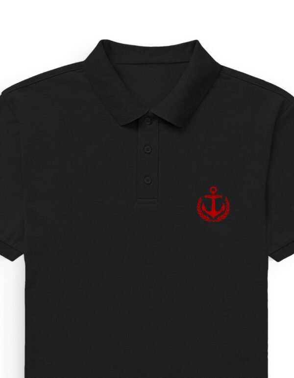 Polo T-Shirt - Seafarer 69 - Black
