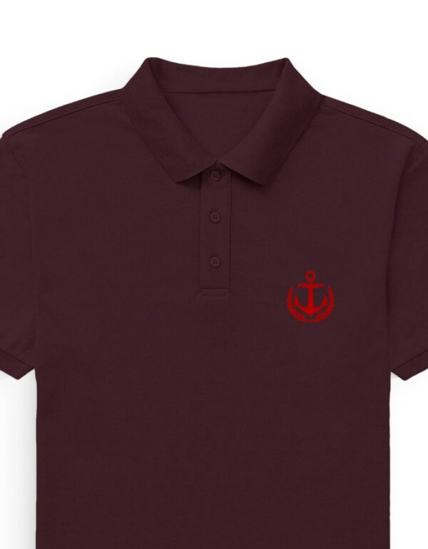 Polo T-Shirt - Seafarer 69 - Maroon