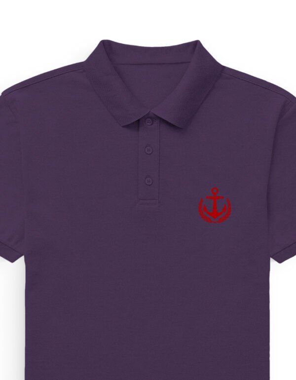 Polo T-Shirt - Seafarer 69 - Purple