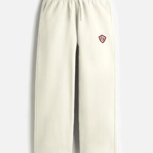 Trendy Baggy Sweatpants Outfit - Motif -Off White