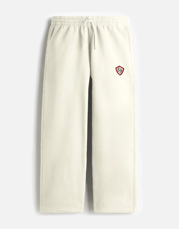 Trendy Baggy Sweatpants Outfit - Motif -Off White