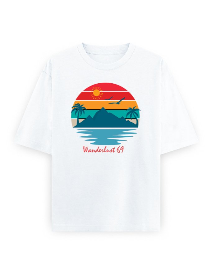 Unisex Oversized Classic T-Shirt - Wanderlust - Image 8