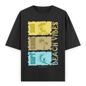 unisex oversized classic t-shirt - black