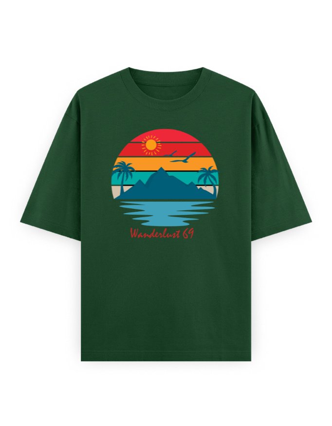 Unisex Oversized Classic T-Shirt - Wanderlust - Image 5